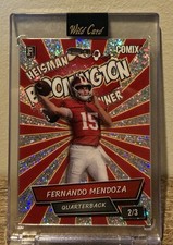 Wild Card Heisman Comix Fernando Mendoza Limited Edition 2/3 2025 Football