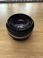 Nikon Series E 50mm 1:1.8 AI-S Manual Focus Lens – Clean Glass, Tested