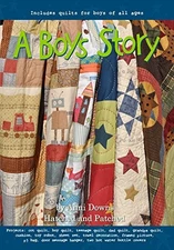 A Boys Story Includes quilts for boys of all ages [Staple Bound] Anni Downs