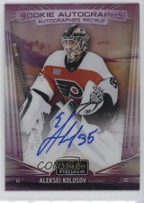 2024-25 O-Pee-Chee Platinum Rookie Auto Sunset Aleksei Kolosov #R-AK Auto 1jz3