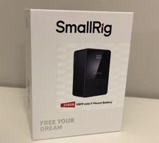 SmallRig VB99 V Mount Battery 6800 mAh/99Wh OLED Screen Battery for Camera-3580