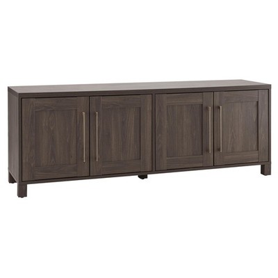 Henn&Hart Rectangular TV Stand for TV's up to 80'' in Alder Brown, TV Stands f...