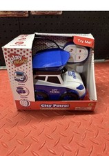RC POLICE COP CAR TOY City Patrol Wired RC Lights Engine Horn Sounds NEW IN BOX