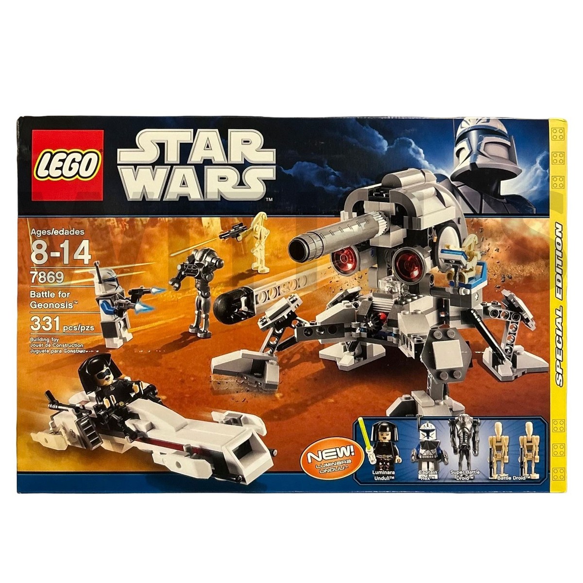 LEGO 7869 Star Wars Battle for Geonosis 331pcs/ Brand New Sealed