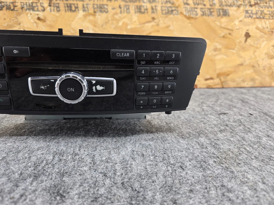 MERCEDES 06-15 W166 ML350 命令头单元 CD 更改收音机开关 3.5L 原始设备制造商 — 第 2/4 张图片