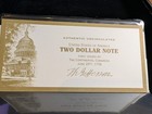US Monetary Exchange Authentic Uncirculated 2003 $2 Two Dollar Note — photo 2