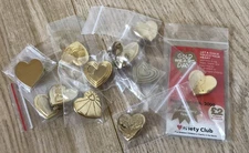 Variety Club The Gold Heart Day Appeal Charity Badges - Job Lot 1991 - 2002