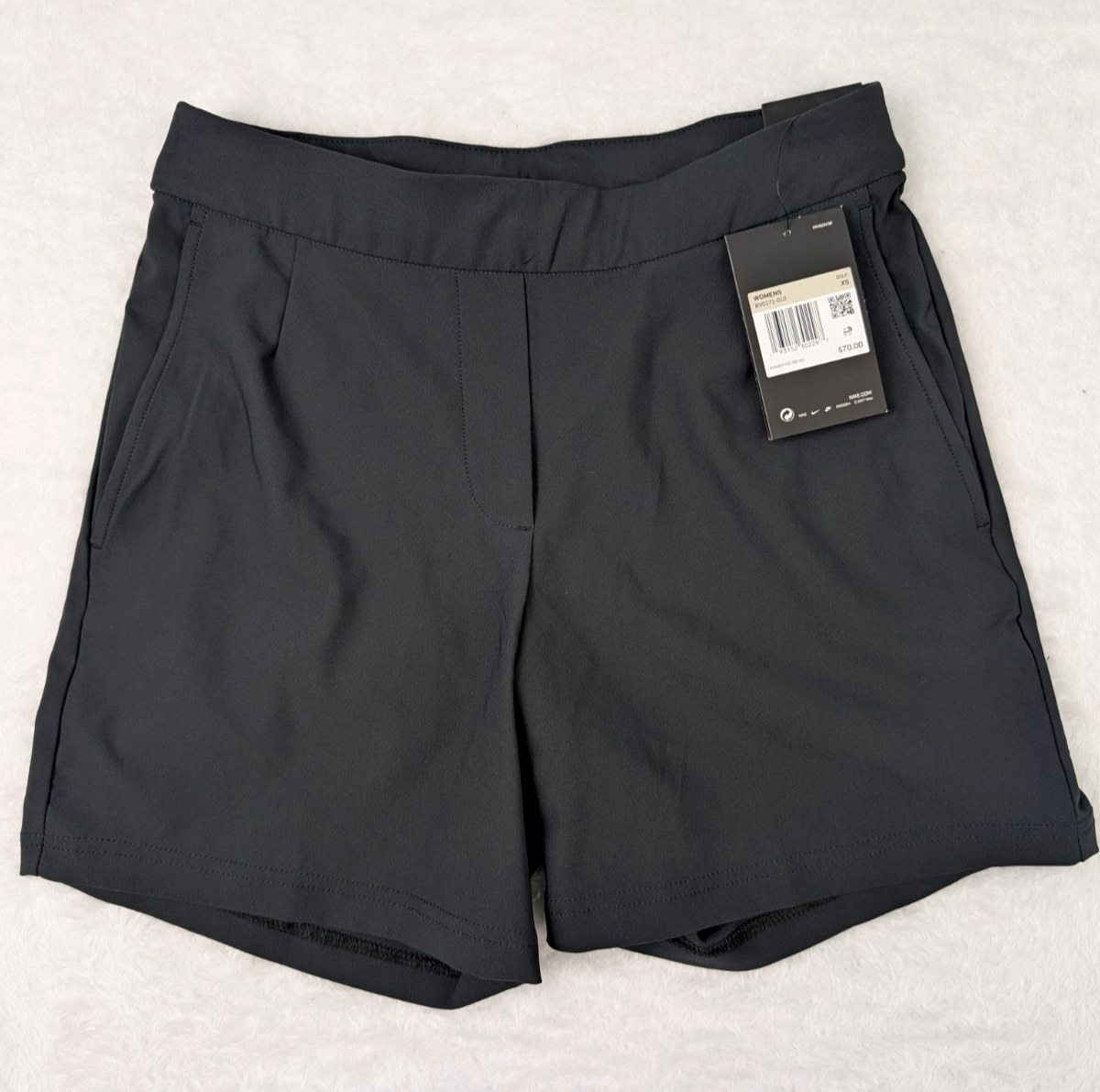 Nike Golf Shorts Women's Size XS Black Dri Fit Flex Standard Fit NWT