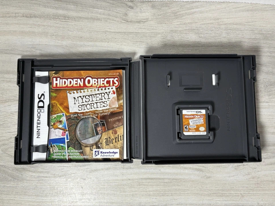 Hidden Objects Mystery Stories (Nintendo DS) Authentic Complete CIB - Image 2 of 3