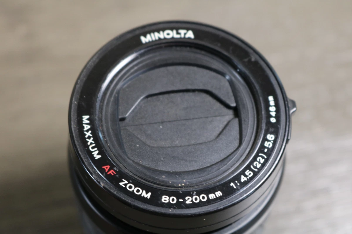 Minolta f/4.5 Camera Lenses 80-200mm Focal for sale | eBay