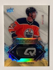 2019-20 UD Engrained Remnants Stick DARNELL NURSE 045/100 Card# R-DN