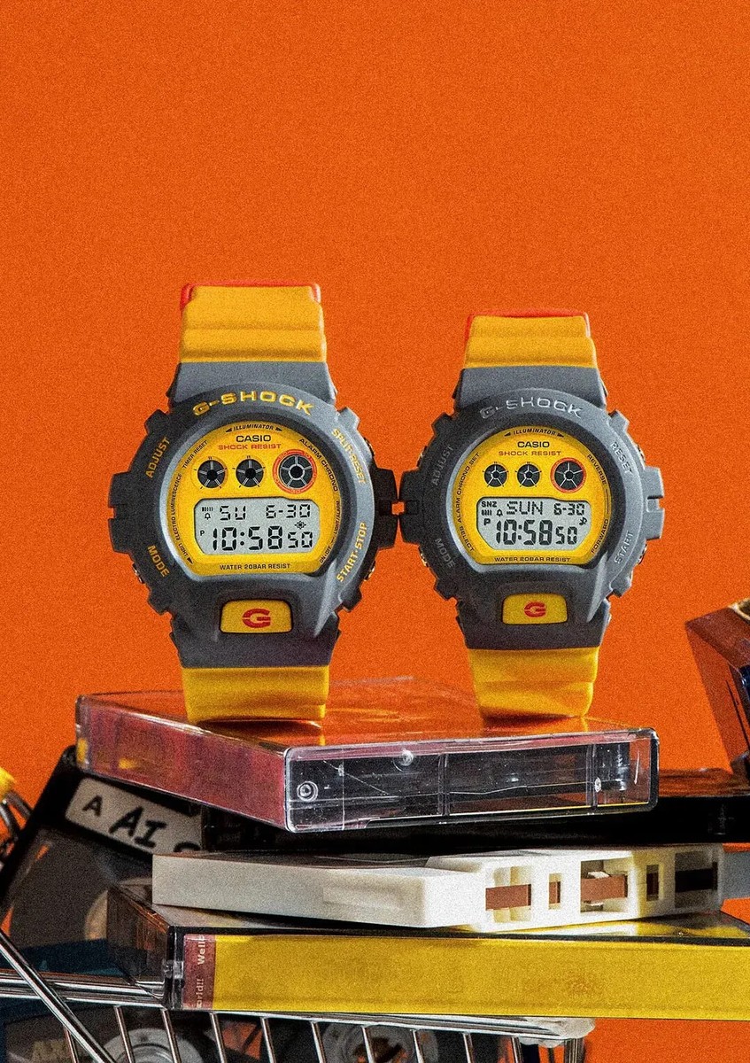 JAPAN CASIO G-SHOCK GMD-S6900Y-9JF Yellow Vintage Color