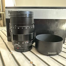 Voigtlander Nokton 42.5mm f/0.95 - Micro Four Thirds - Great Condition With Box