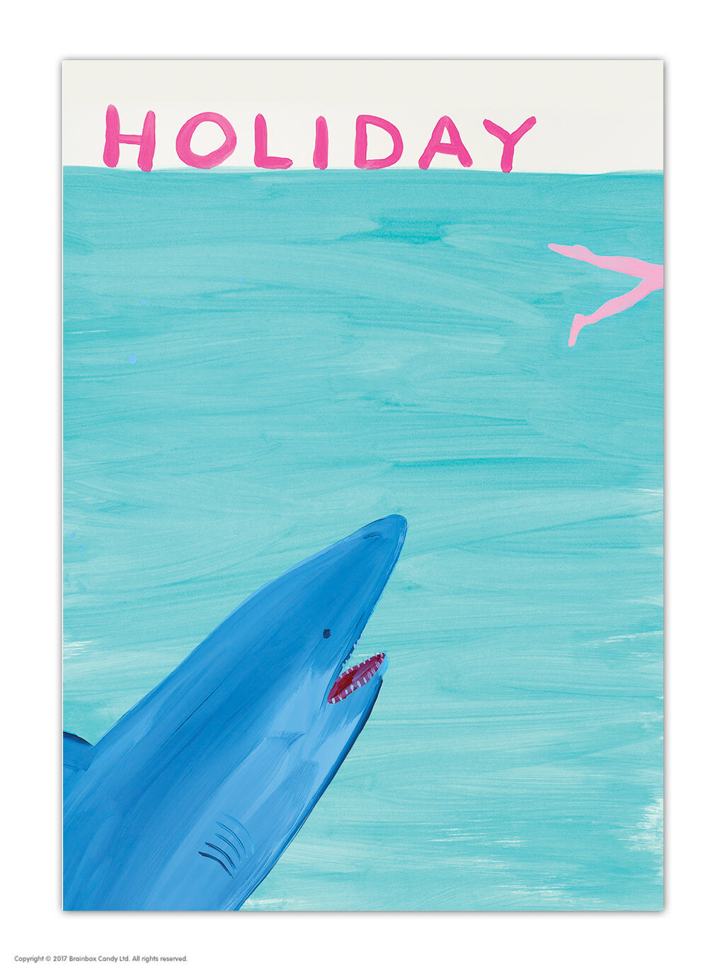 David Shrigley Brainbox Candy Postcard Funny Comedy Humour Cheeky Joke