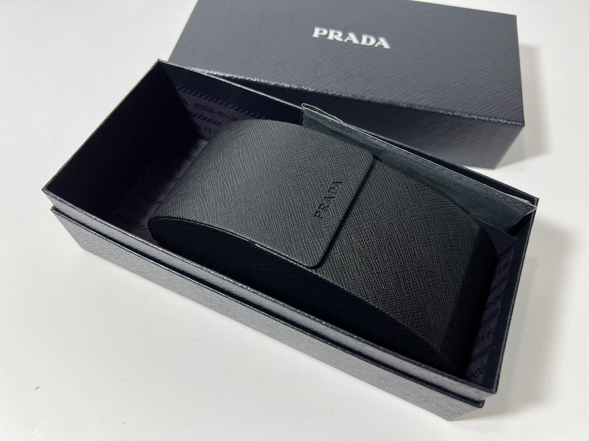Case Prada Sunglasses Hard Eyeglasses Cloth Box Black