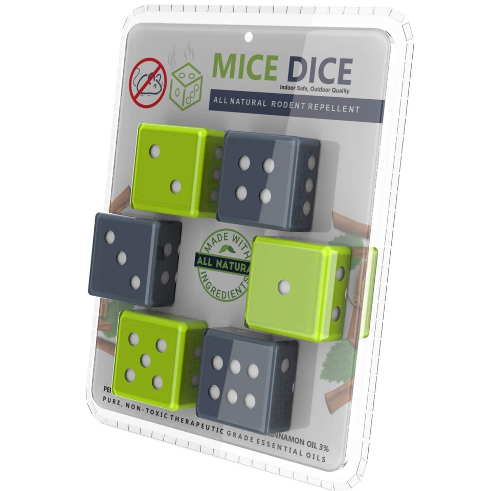 Peppermint Oil to Repel Mice Dice - Mice Repellent Replaces Mouse ...