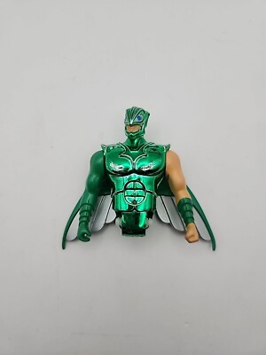 Vintage 1987 Silverhawks Flashback Green Action Figure Kenner Parts Wings