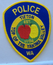 TIETON WASHINGTON  FABRIC   PATCH