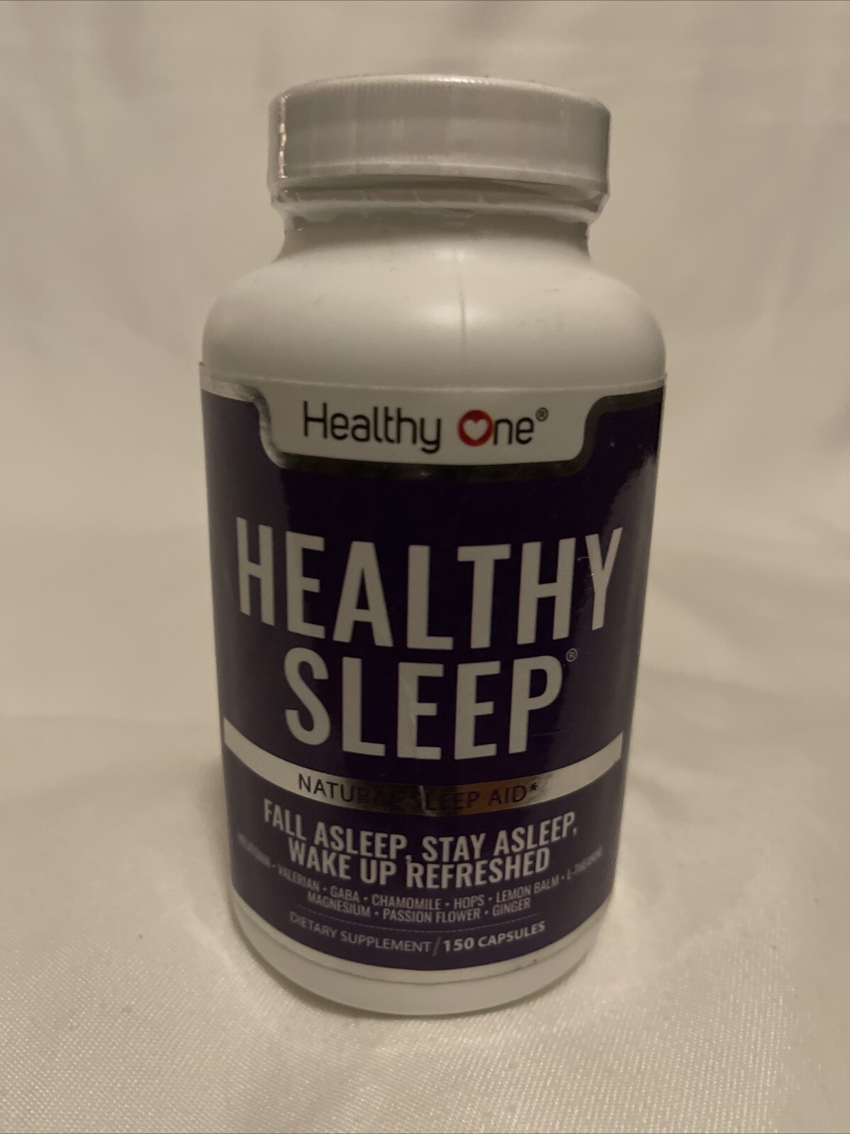 Healthy Sleep - Natural Sleep Aid - Fall Asleep, Stay Asleep, Wake Up Refreshed.