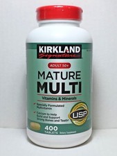 Kirkland Signature Mature Multi 400 Tablets *...