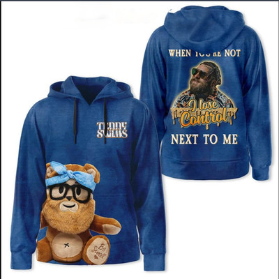 3d hoodie, Teddy Swims When You're Not Next To Me I Lose Control Hoodie