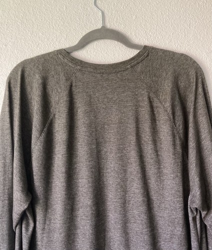 New Men’s American Rag Grey Cotton Polyester Long Sleeve T-Shirt size XXL - Picture 7 of 10