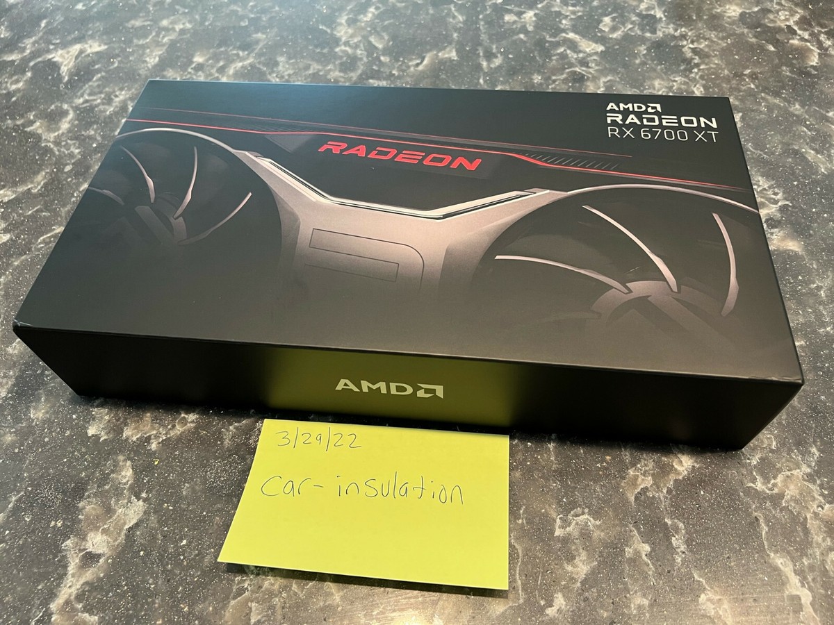 ⭐︎ジャンク⭐︎ radeon RX6700XT AMD Radeon RX 6700 XT 12GB Reference GPU w/Box | 1yr