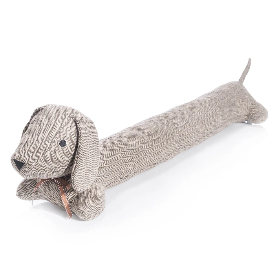 Dackel Zugluftstopper Zugluftrolle Zugluftstopp Türstopper Zugluft Durchzug 91cm - Bild 2 von 4