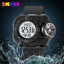 Men Alarm Wristwatch Digital LED Stopwatch SKMEI 2187