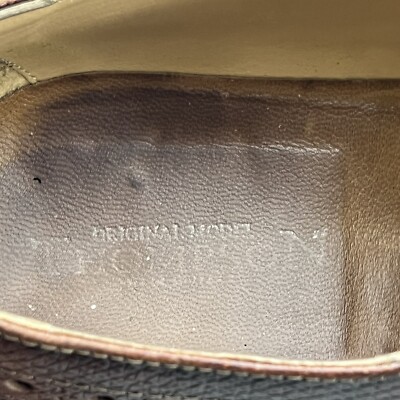 Thompson Original Model Mens 11.5 US, 45 EU Shoes Brown Crocodile Leather Oxford Thompson Original Model Mens 11.5 US, 45 EU Shoes Brown  main image 3