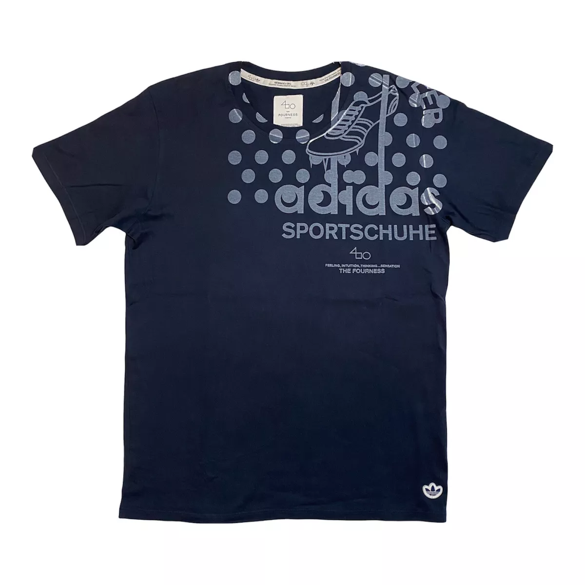 adidas X The Fourness Tokyo T-Shirt Blue Men’s Size M SPORTSCHUHE Graphic Print
