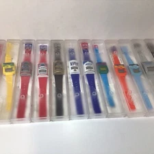 Rare Vintage WATER POWERED Digital Quartz Watch 1980s 1990s NIB NOS RETRO TECH