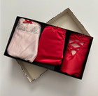 Victoria's Secret Dream Angels V String Panty Panties Lot 3 Gift Box Set M L XL