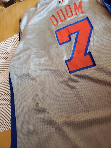 Vintage Reebok Authentic NBA Los Angeles Clippers Lamar Odom 7 Jersey Mens XL - 第 9/14 張圖片