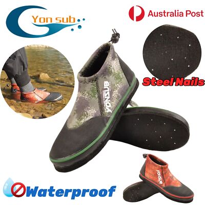 Yonsub Fishing Rock Shoes Boots Booties Neoprene Waterproof Non-Slip Unise AU