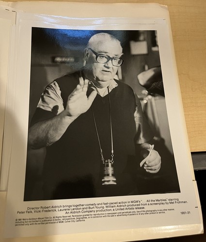 MGM/UA ALL THE MARBLES 1981 Peter Falk Female Wrestlers Movie Portfolio - Picture 7 of 16