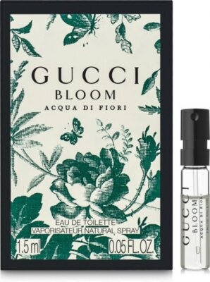 GUCCI BLOOM Acqua Di Fiori Eau de Toilette EDT Perfume SPRAY Vial sample .05 oz