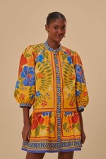 FARM Rio Floral Yard Mini Dress NWOT