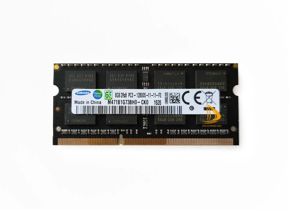 Samsung 4x 8GB 2RX8 DDR3 1600MHz PC3-12800S 204PIN SODIMM Laptop RAM Memory - Image 3 of 4