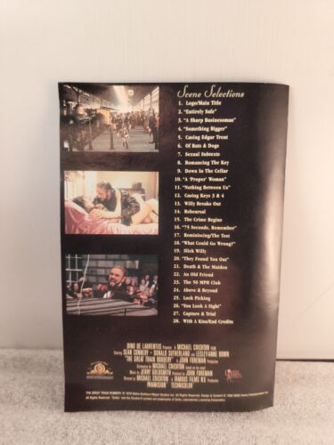 The Great Train Robbery (DVD, 1978) Original MGM W/ Booklet Insert Sean Connery - Picture 4 of 8
