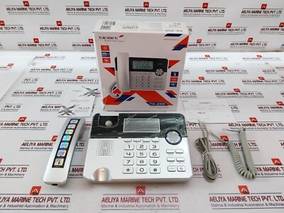 TEXET TX-259 Wired Landline Telephone Set(Auto Dial, thermometer, AON/Caller ID)