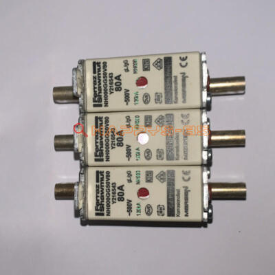1PCS Ferraz Shawmut Sicherung NH000GG50V80 500V 80A Neu
