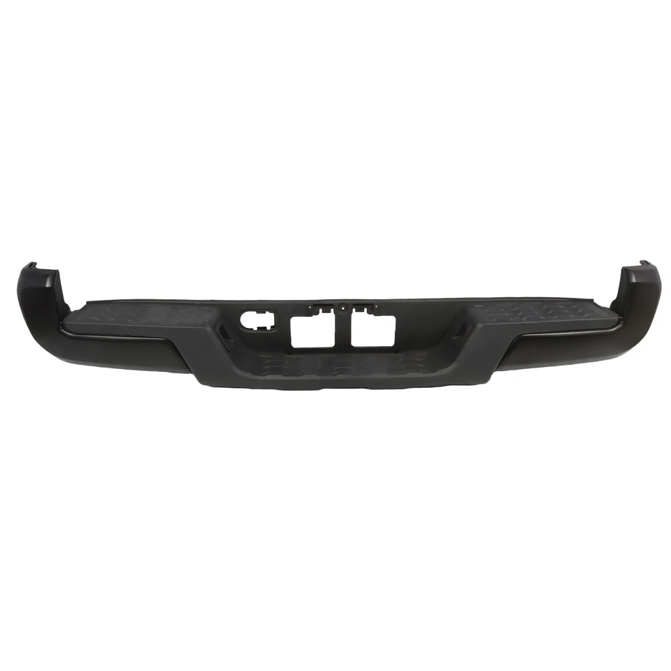 For Toyota Tacoma 2016-2023 Powdercoated Black Rear Step Bumper W/o Sensor Holes - Image 4 of 4