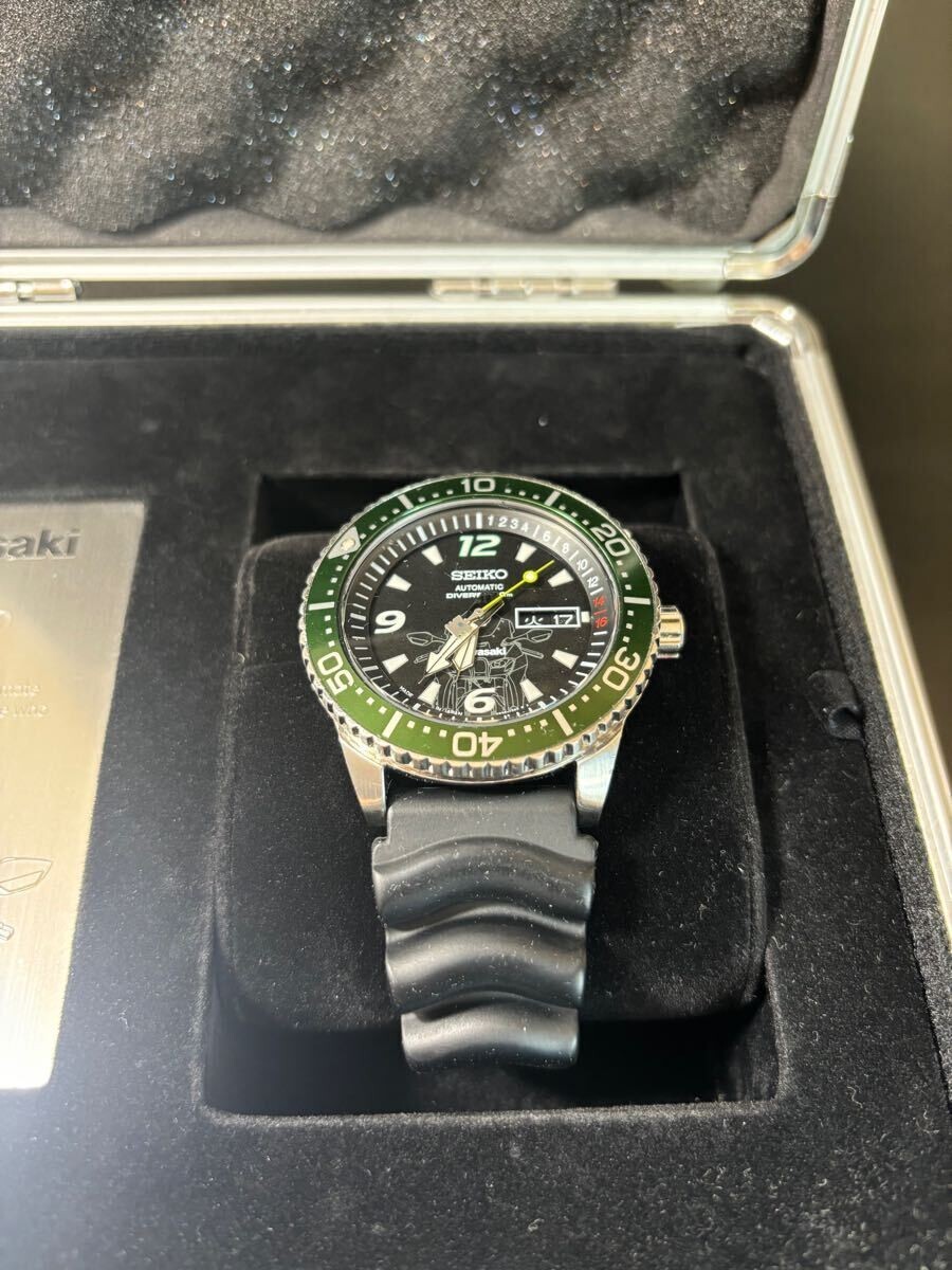 あき Seiko Kawasaki x SEIKO Ninja ZX-10R SZEL009 4R36-13E0 44mm