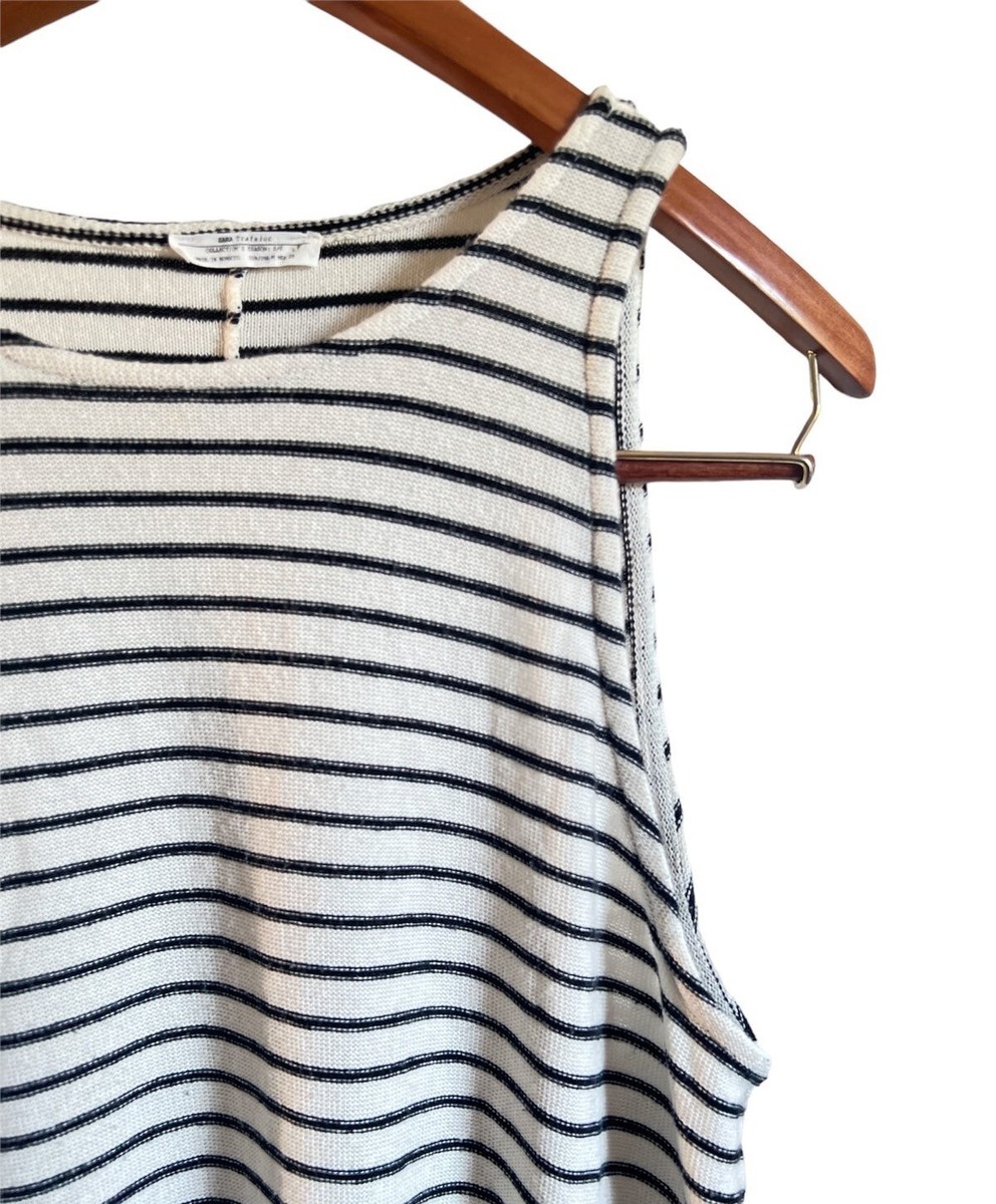 Zara | Women's Black and White Striped Dress | Size M | eBay Zara | Women's Black and White Striped Dress | Size M | eBay