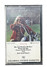 Janis Joplin Greatest Hits Cassette Tape CBS Records Bobby McGee, Try 1973 READ 