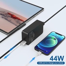 44W 15V Alimentatore Caricatore per Microsoft Surface Pro 9/8/7/6/5/4/3/