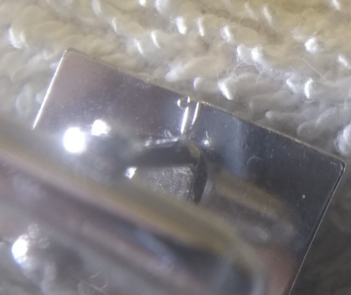 Anson Silver Shiny Rectangle Square Sectioned Cuf… - image 6