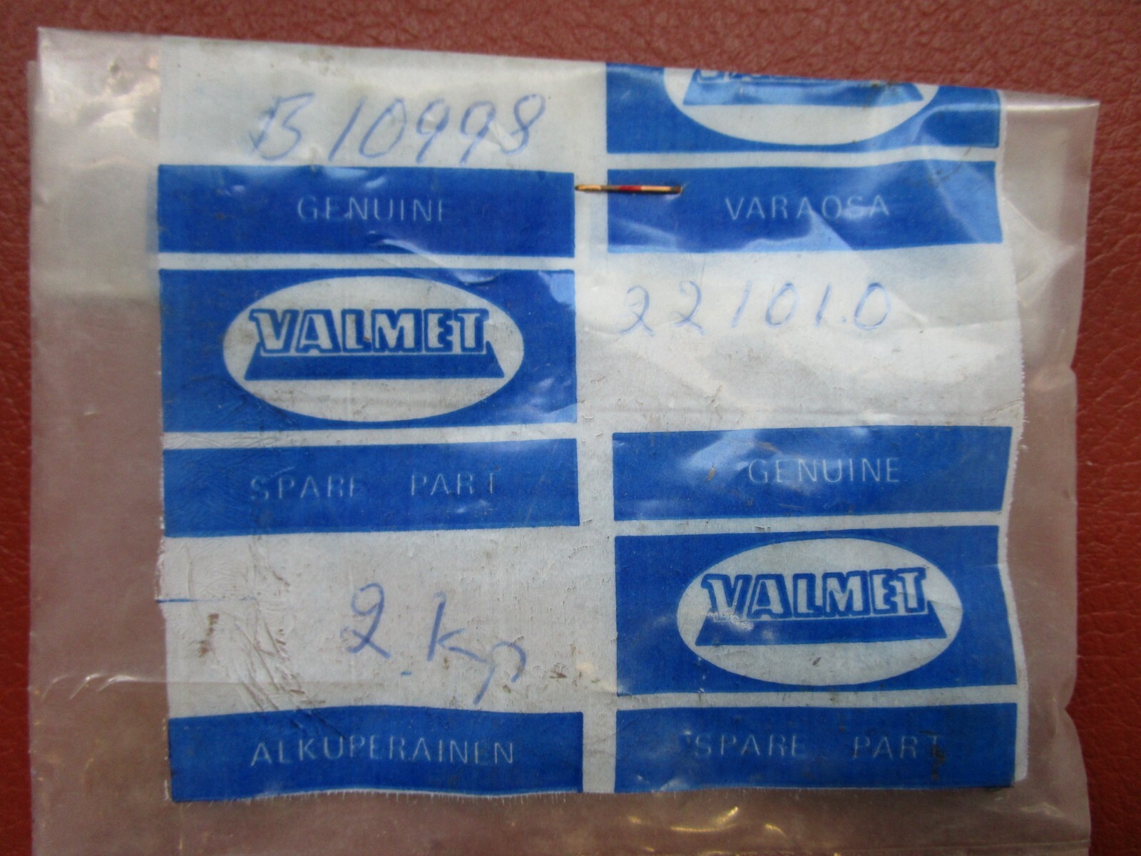 Valmet factory tang screws lot of 2 new