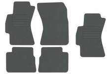Veloursfußmatten für Subaru Impreza III Bj. 2007 – 2011 Automatten GRAU PREM 4+1